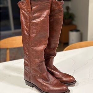 Frye Brown Knee-High Boots